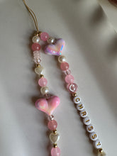 Pink Hearts Phone Strap - Sky’s Gem Box