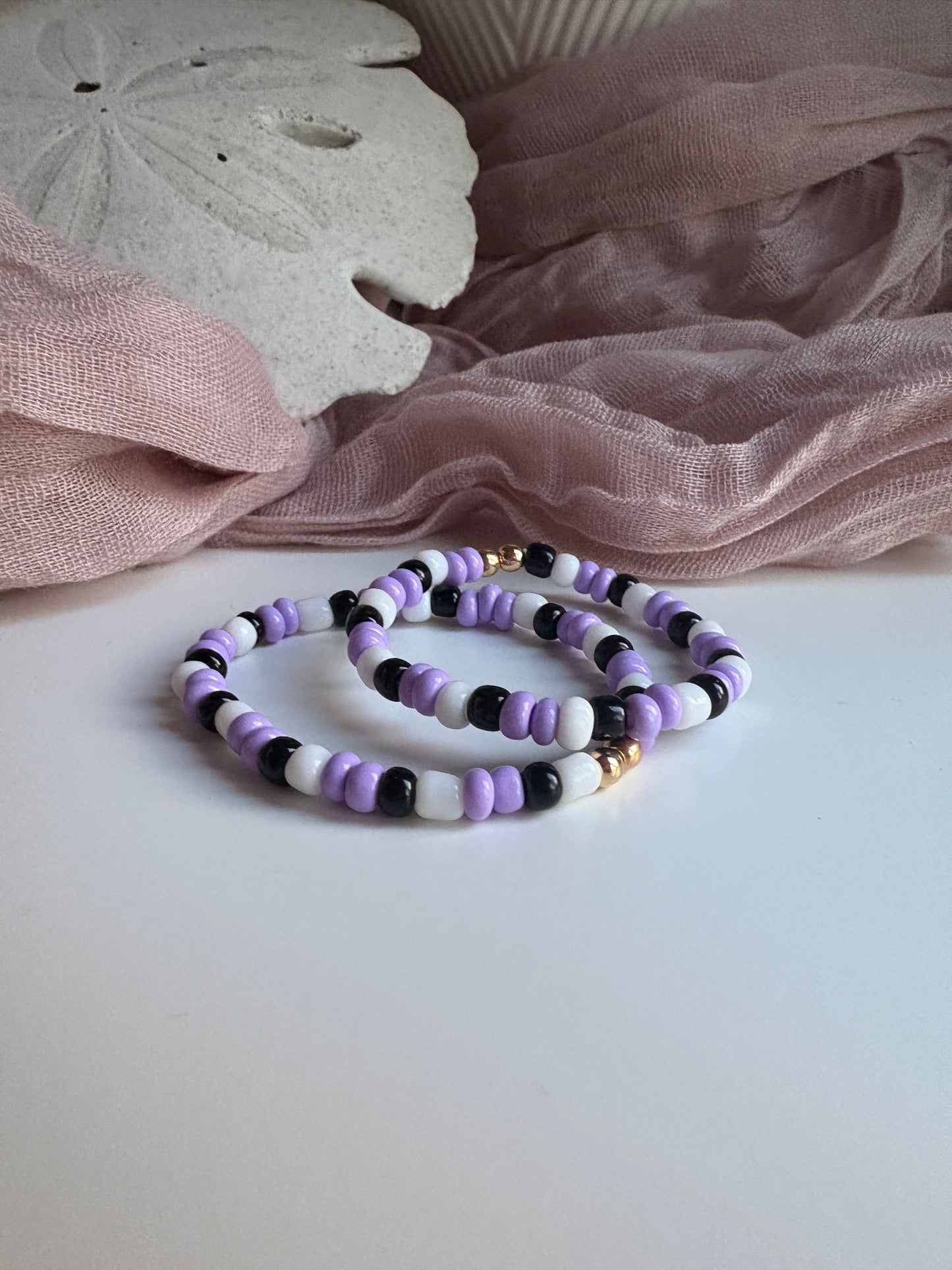 Kids- Halloween Glass Beads Bracelet