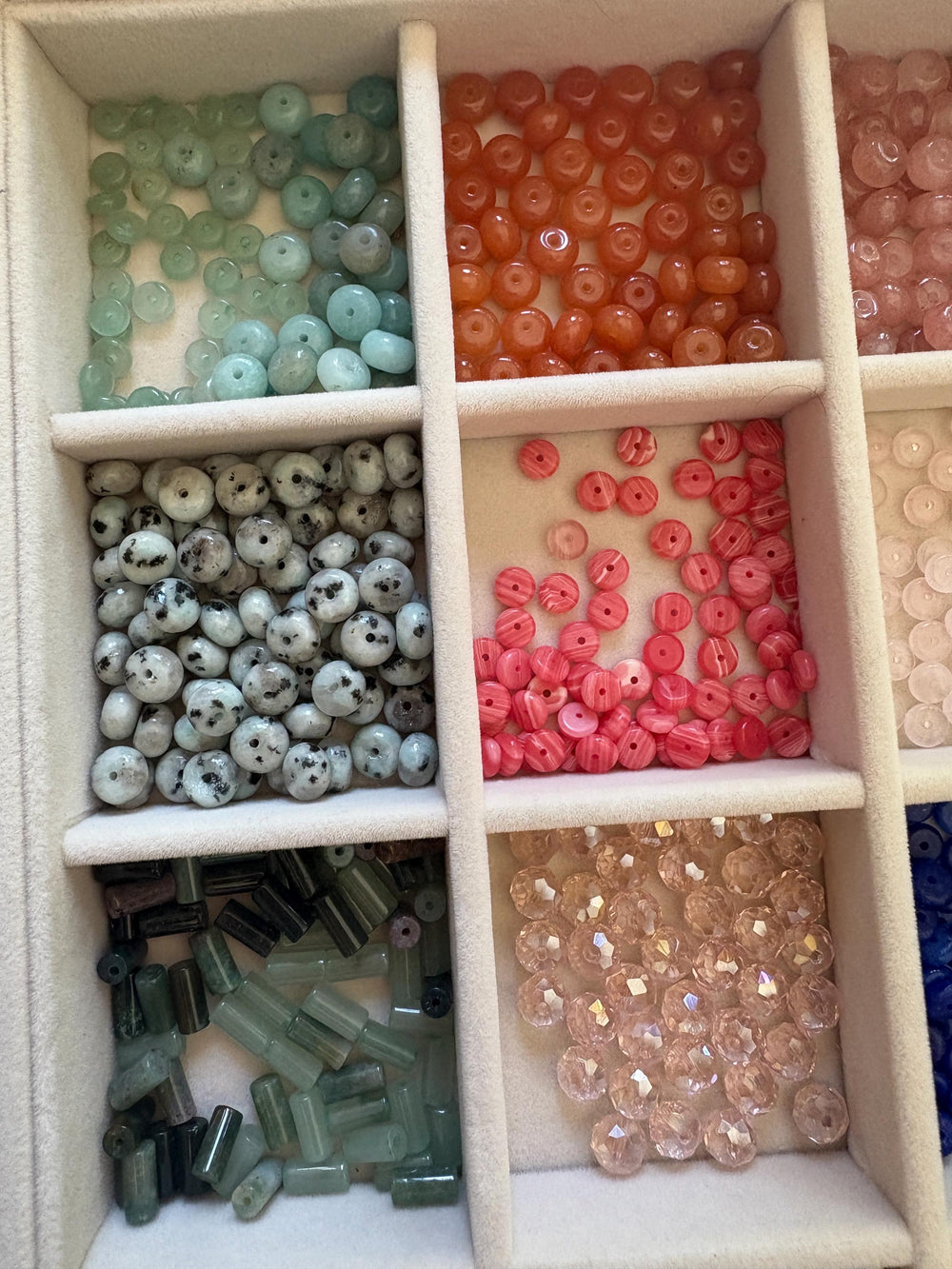 Rainbow Flat Agate Necklace - Sky’s Gem Box