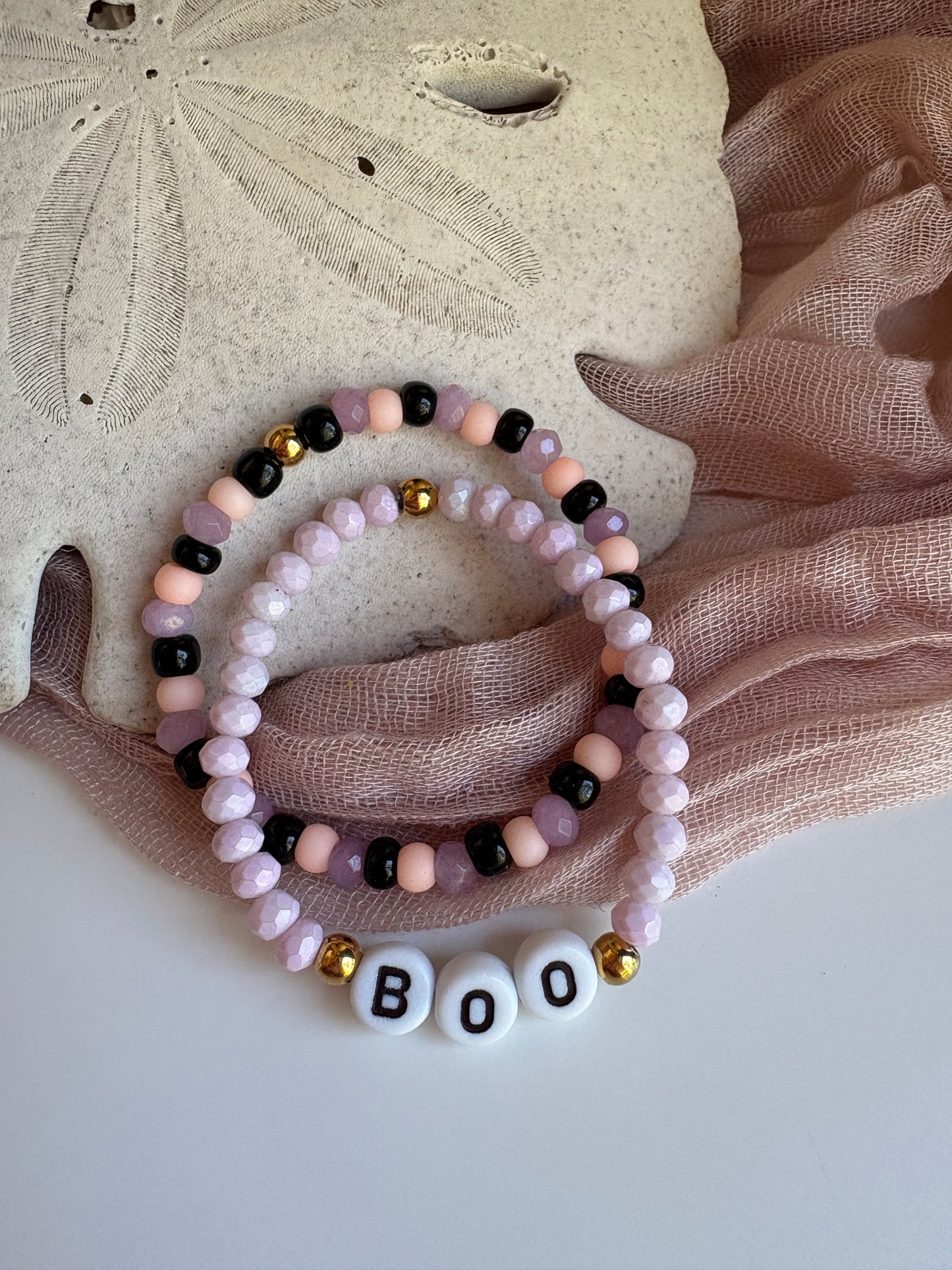 Kids- Halloween Beaded Bracelet