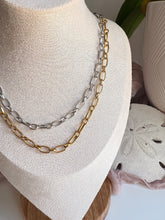 Chunky oval Link Necklace - Sky’s Gem Box