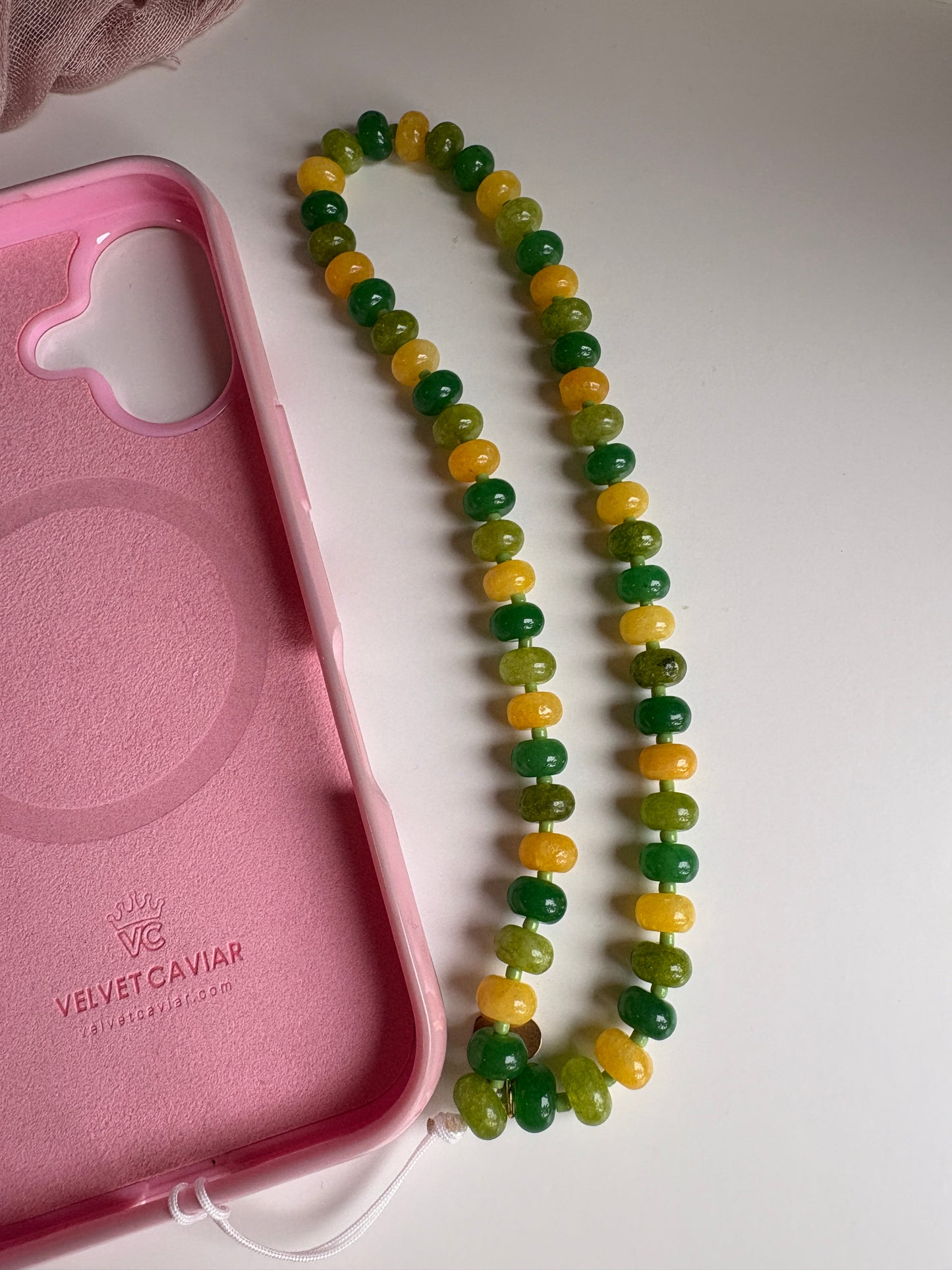 Lemon Lime Phone Strap