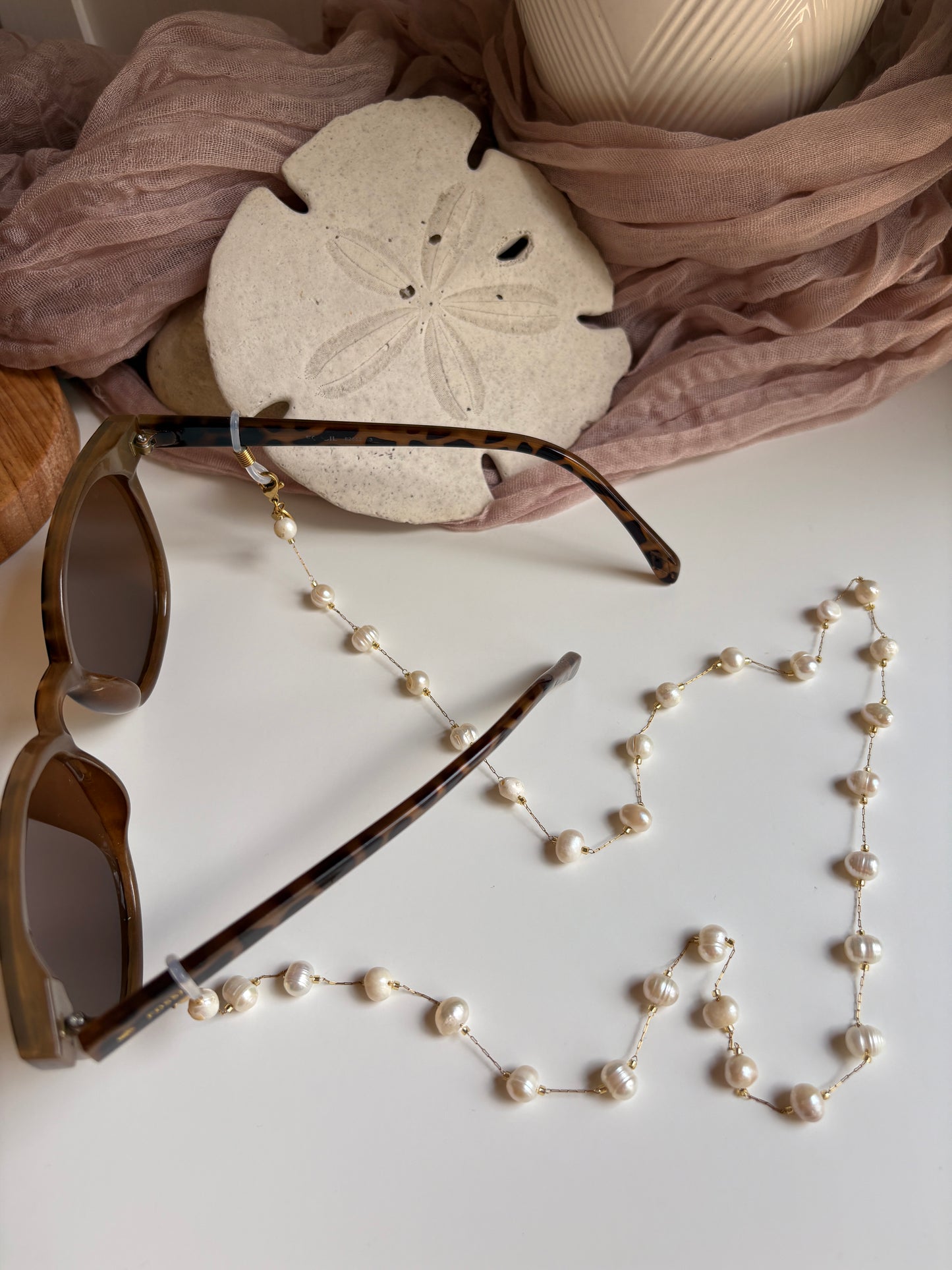 Glasses Chain- Pearl