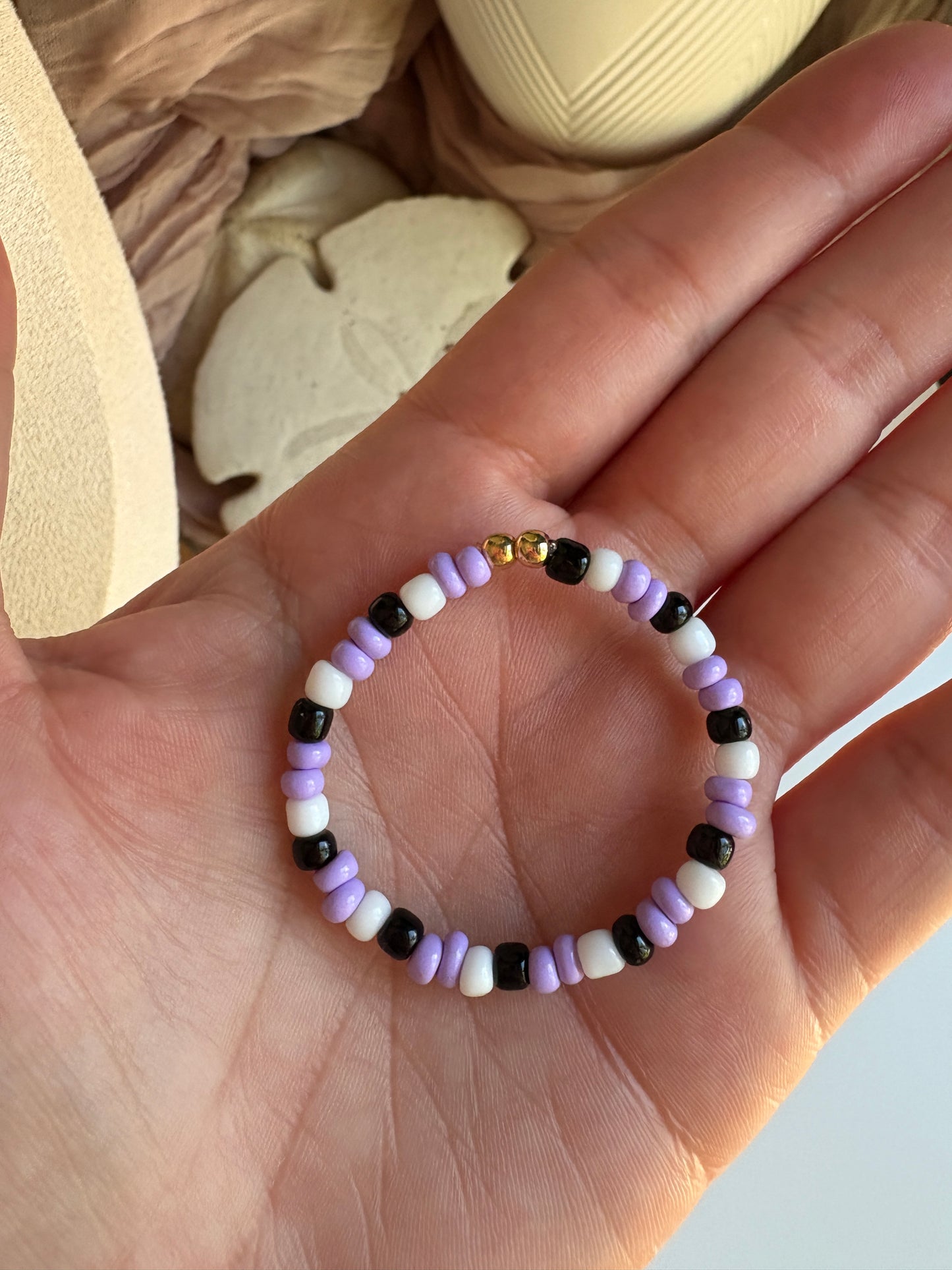Kids- Halloween Glass Beads Bracelet