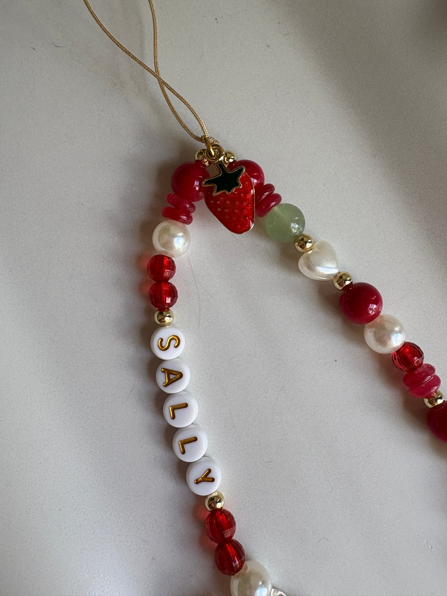 Strawberry Phone Strap