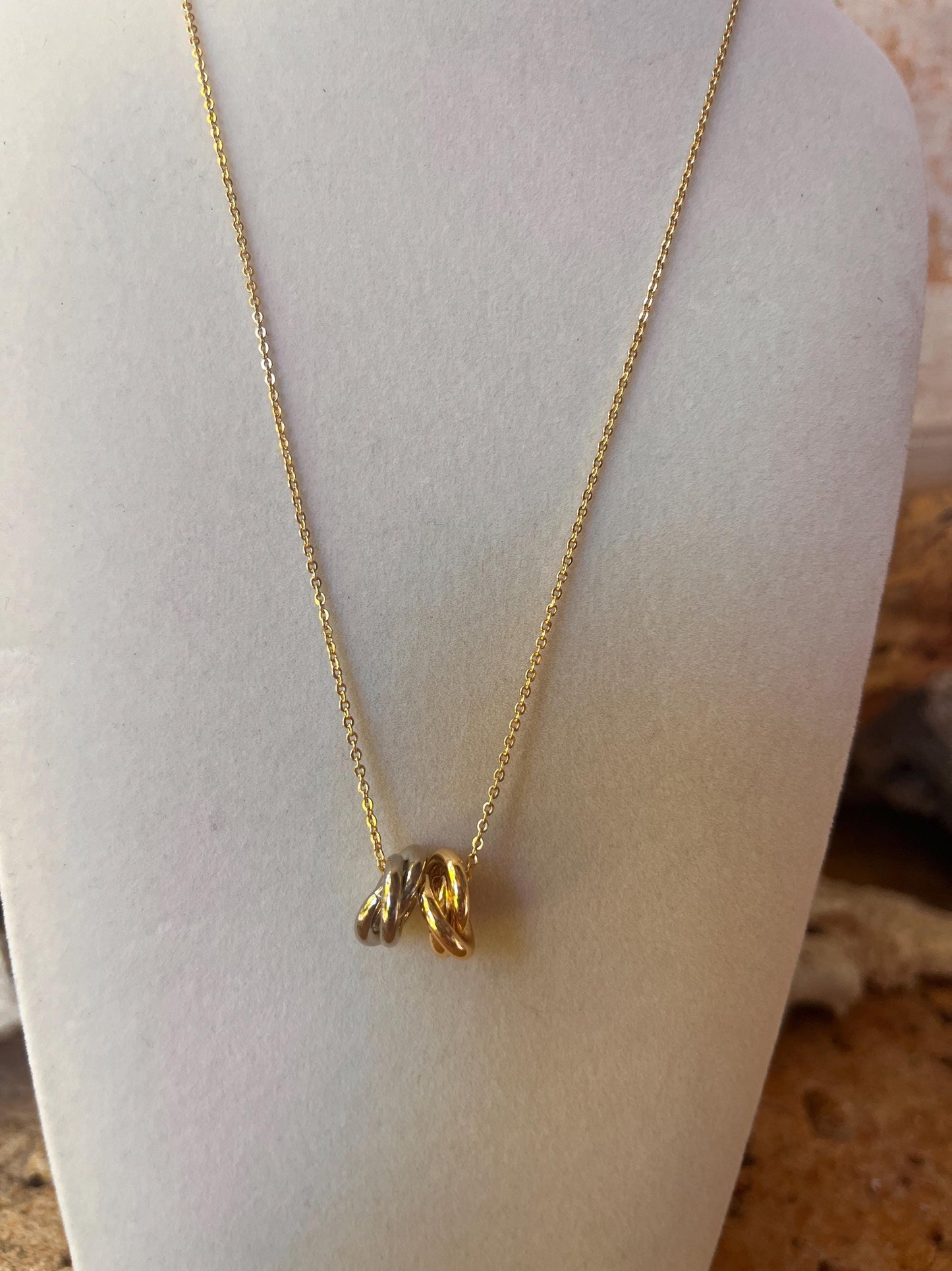 Two toned necklace