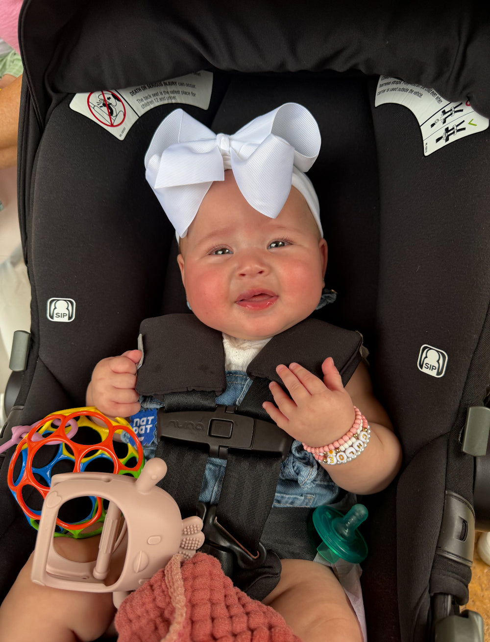 Kids - Beige Beaded Bracelet - Sky’s Gem Box