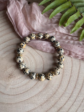 Dalmatian Jasper Beaded Bracelet