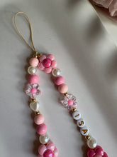 Pink Flowers Phone Strap - Sky’s Gem Box