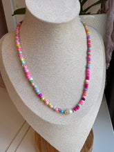 Colorful Seed Bead with Pearl Necklace - Sky’s Gem Box