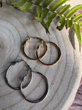 Classic Gold Hoops