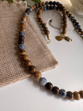 Long Picture Jasper & Soladite Necklace
