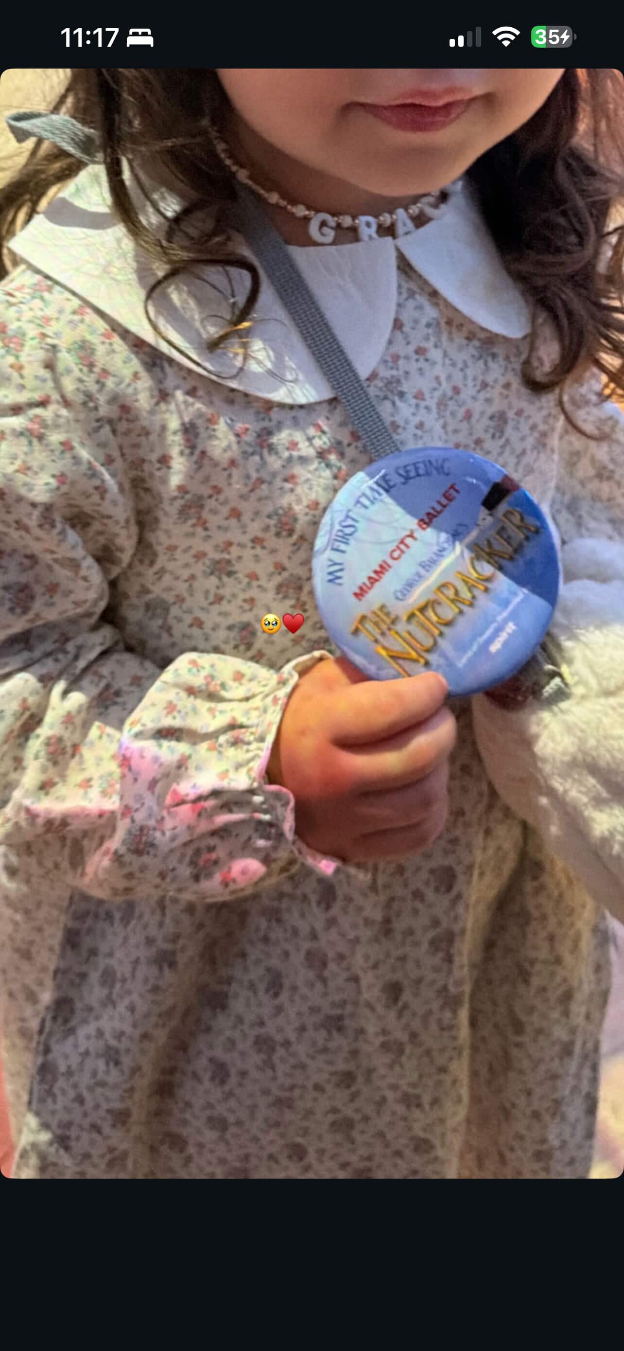 Kids - Shell Name Necklace Gold & White