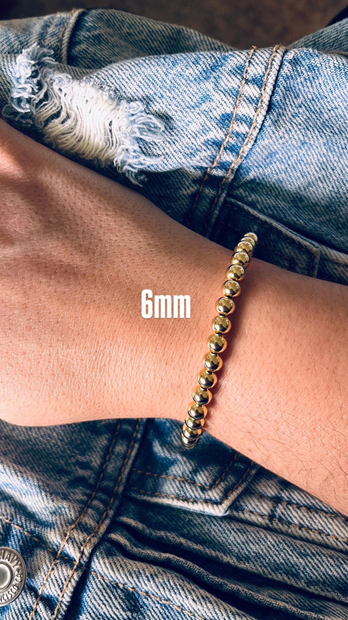 Gold plated Beaded Bracelets