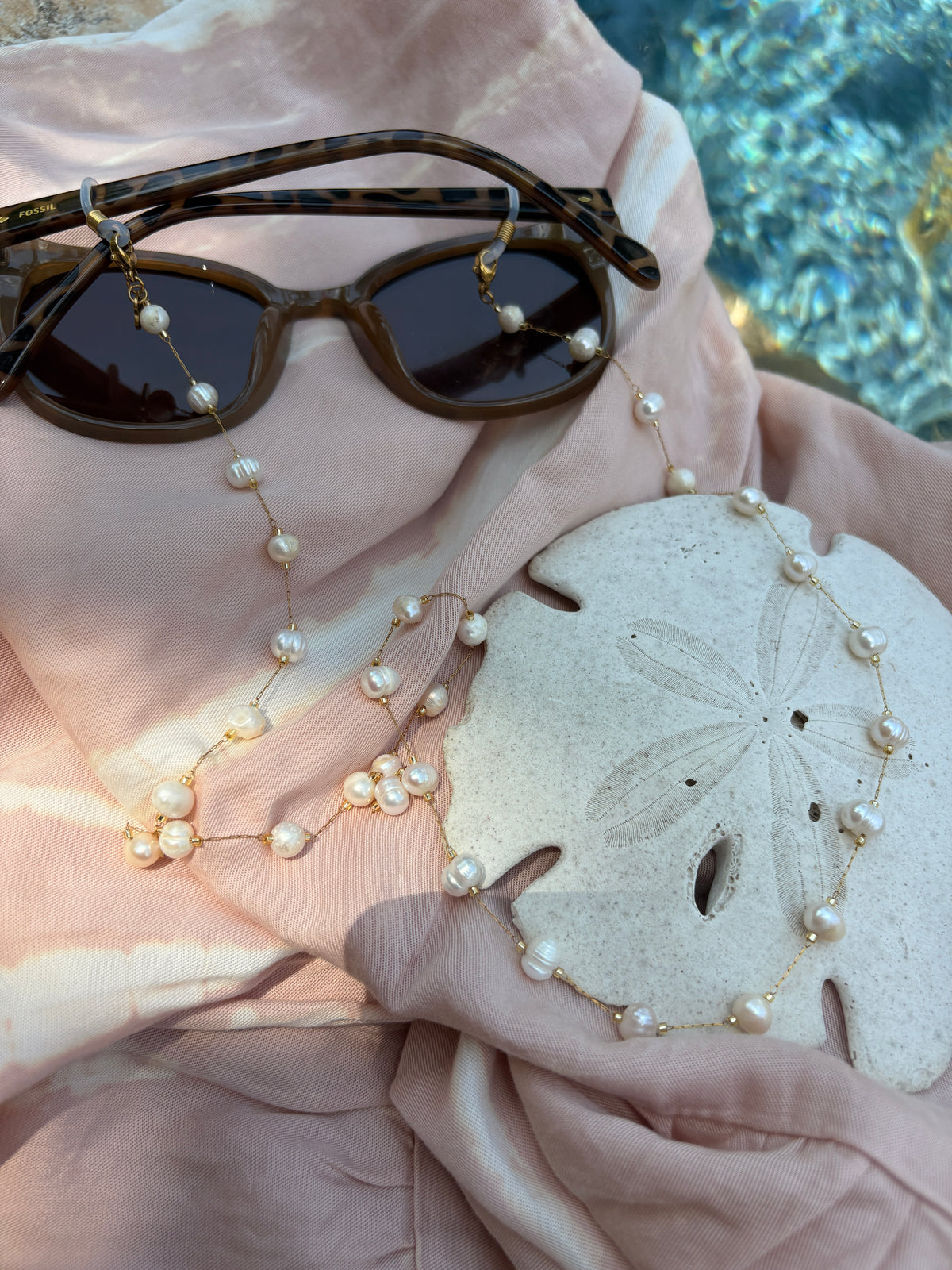 Glasses Chain- Pearl - Sky’s Gem Box