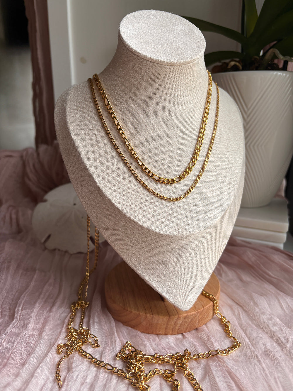 Fígaro Stainless Steel Chain - Sky’s Gem Box