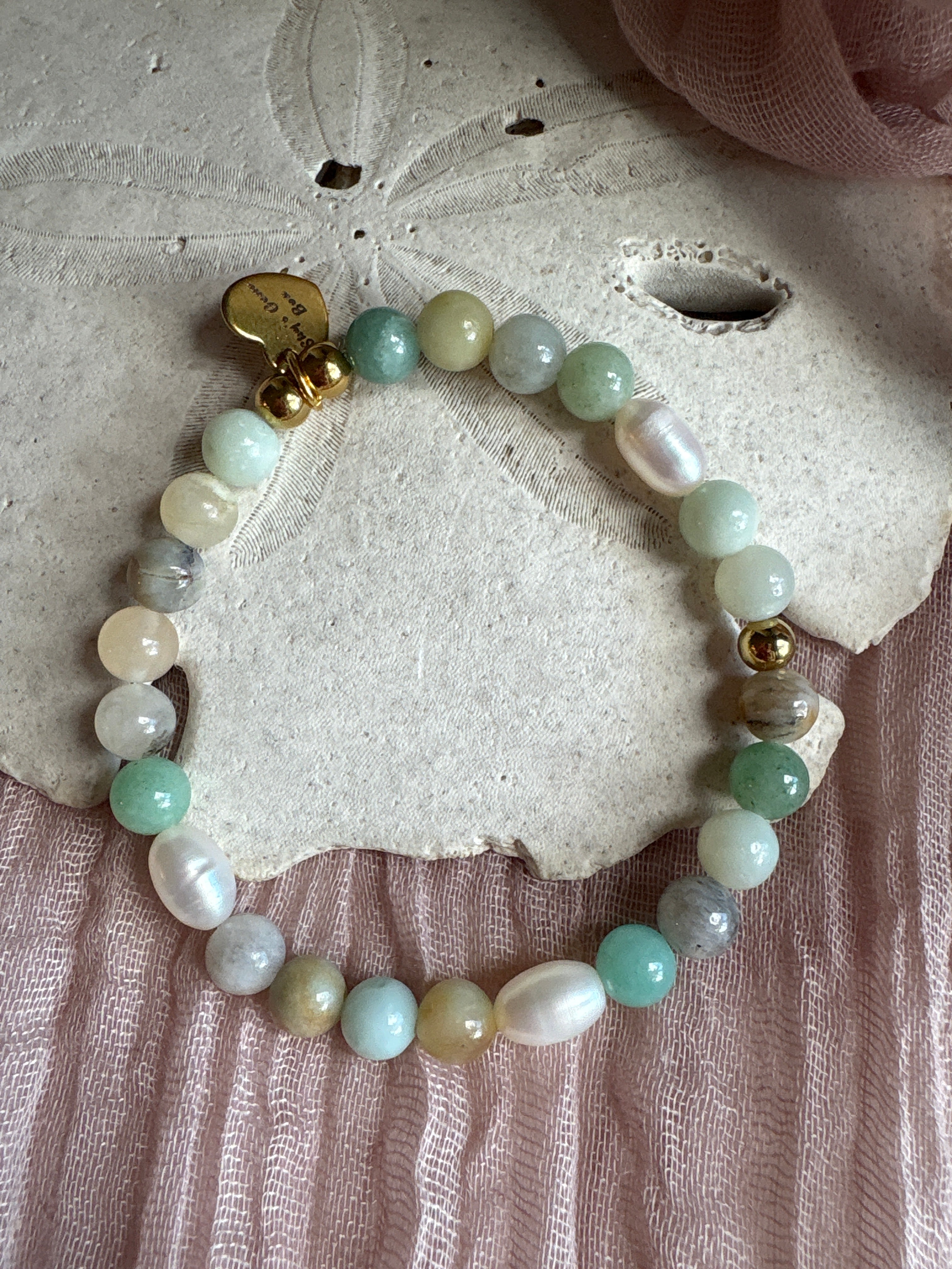 Sea Breeze Amazonite 6mm Bracelet - Sky’s Gem Box