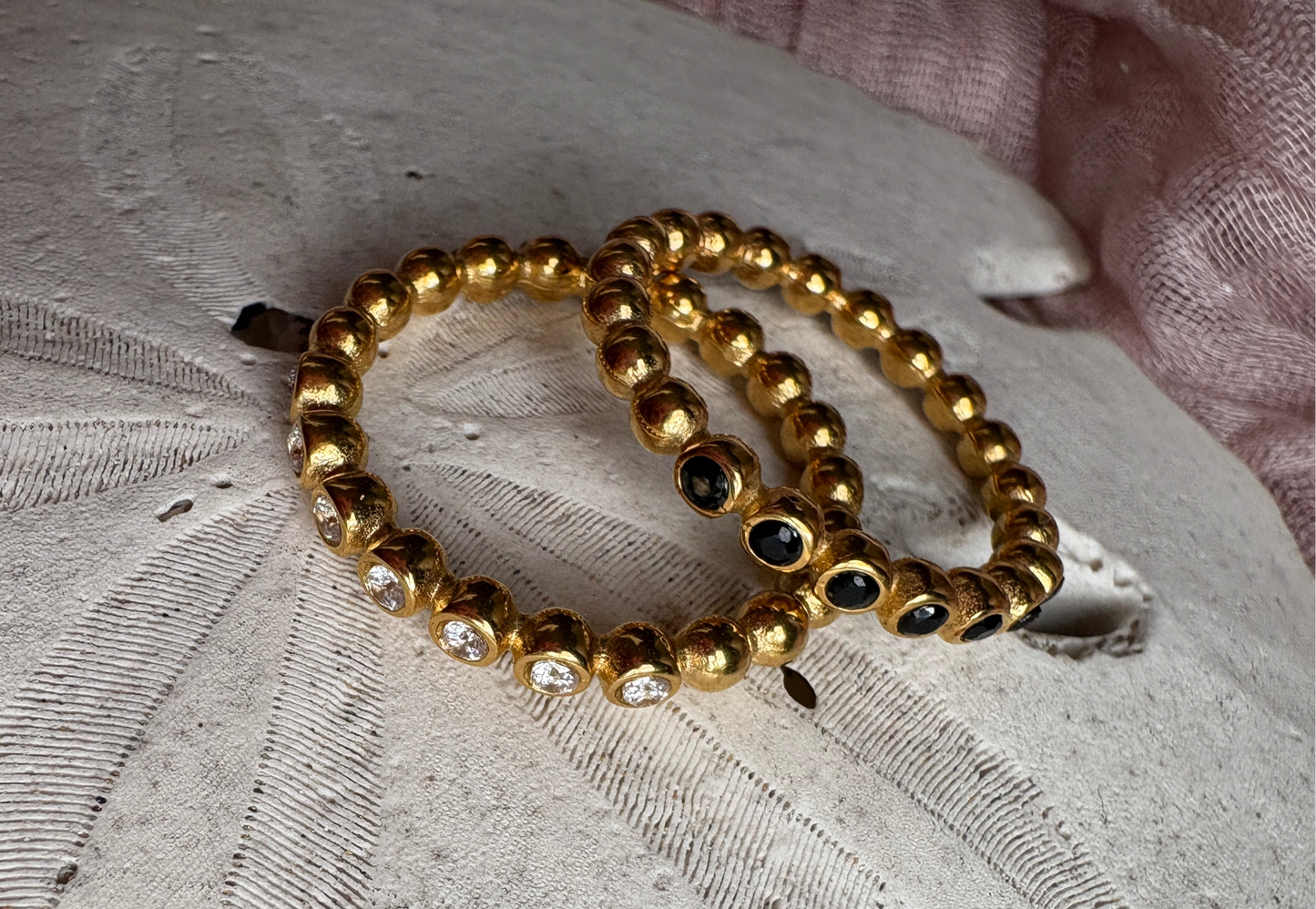 Beaded Stacking Ring