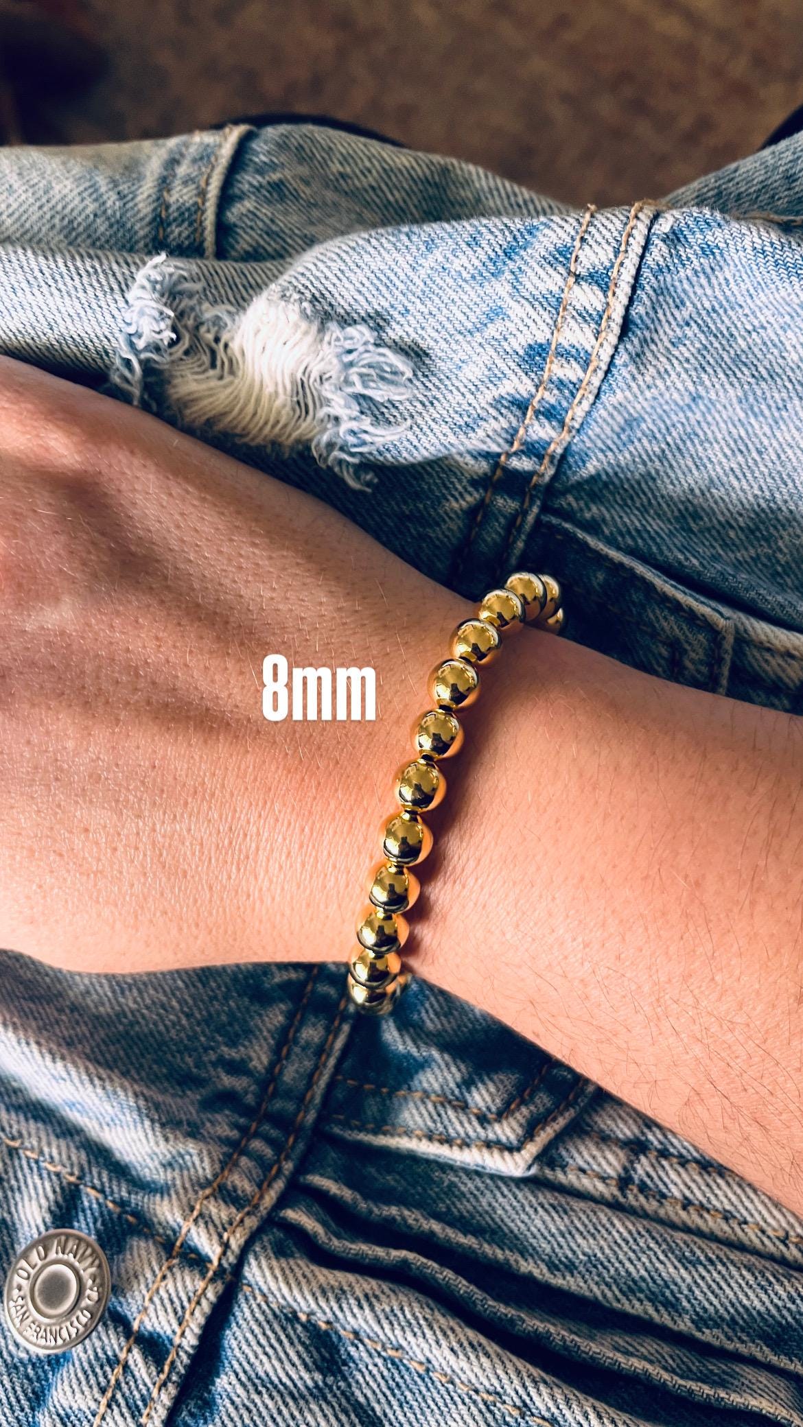 Gold plated Beaded Bracelets