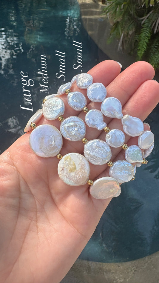 Coin Pearl Bracelet
