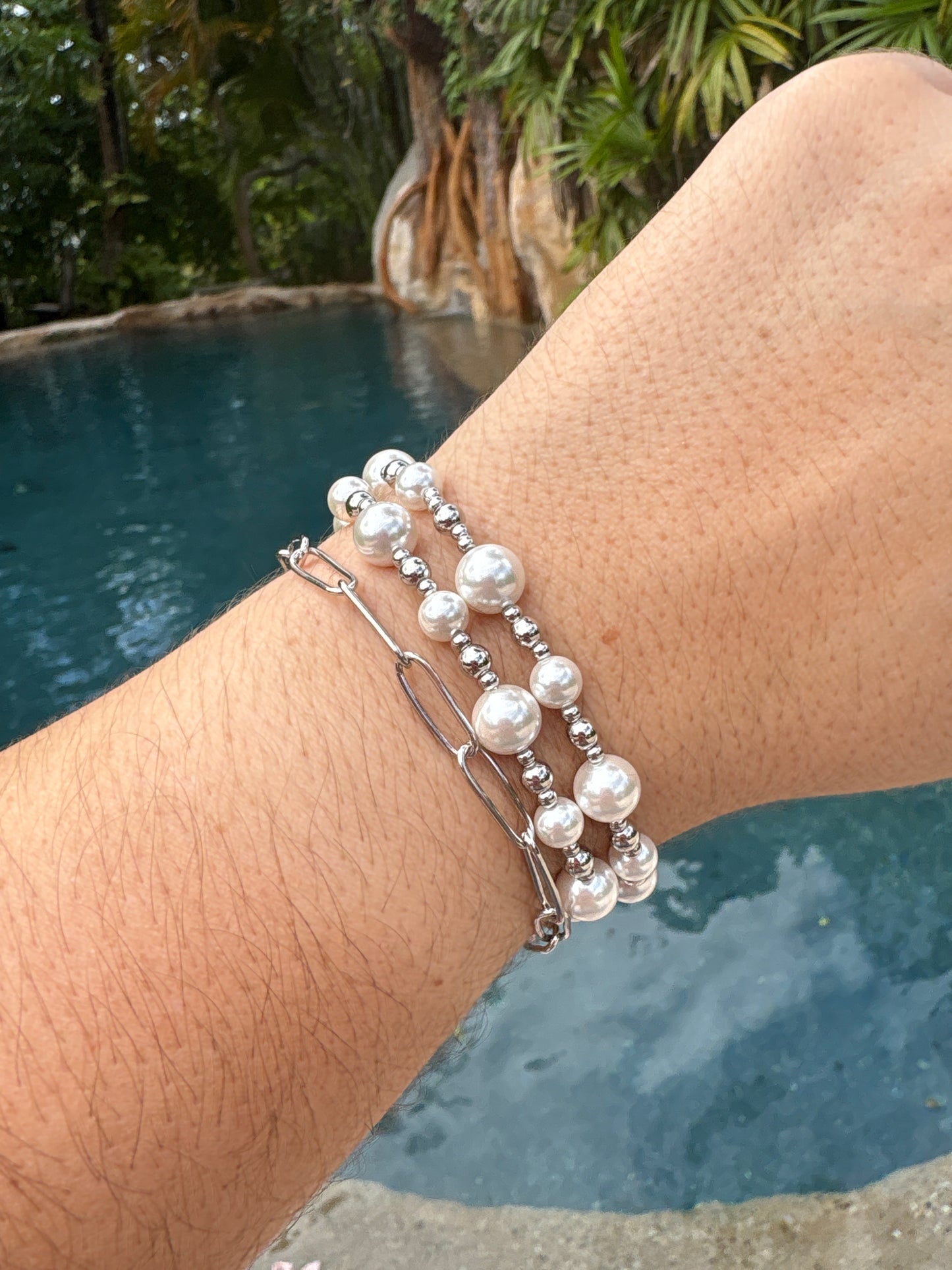 Pearl Beaded Bracelet