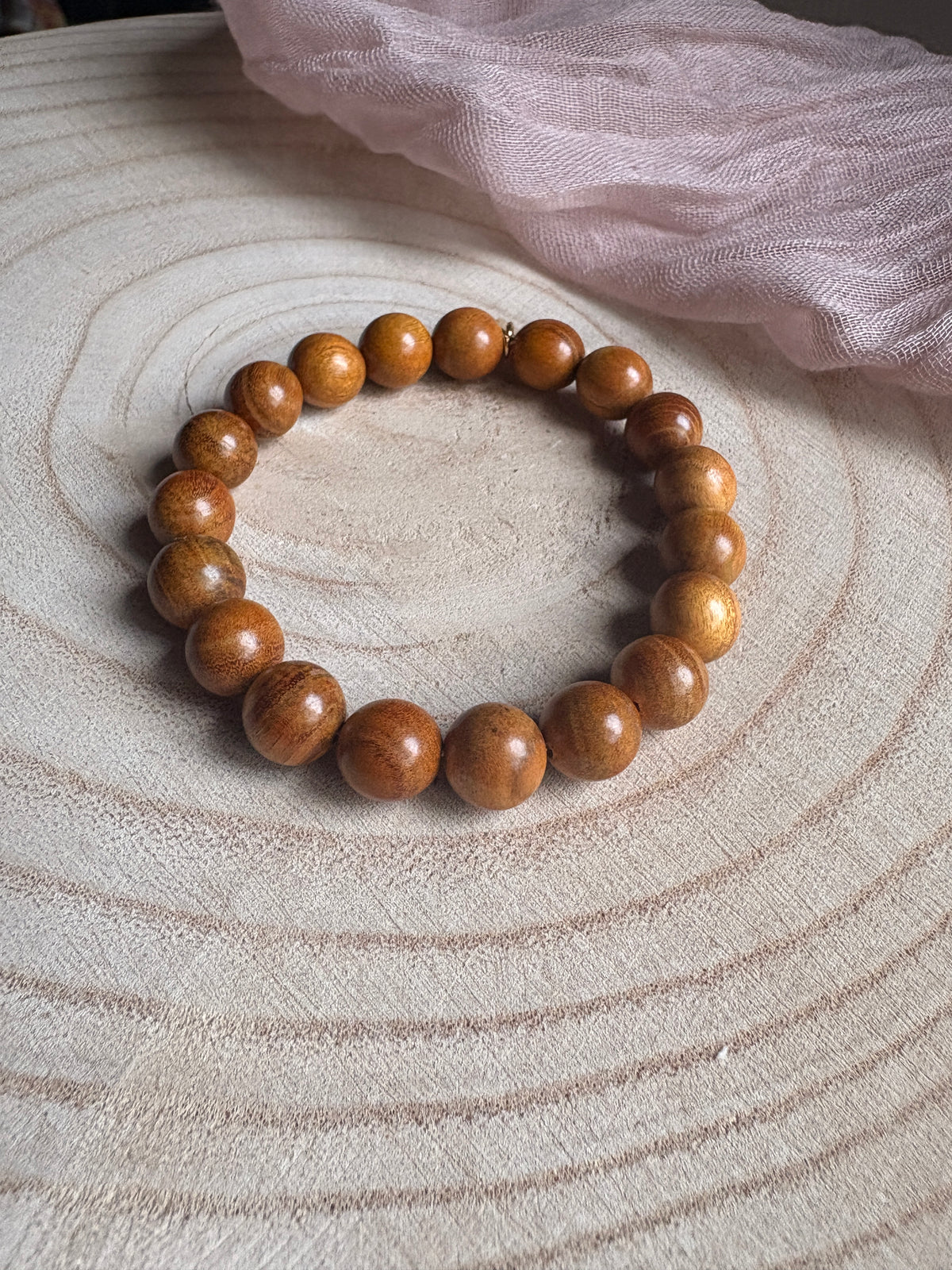 Warm Tone Wood Bracelet