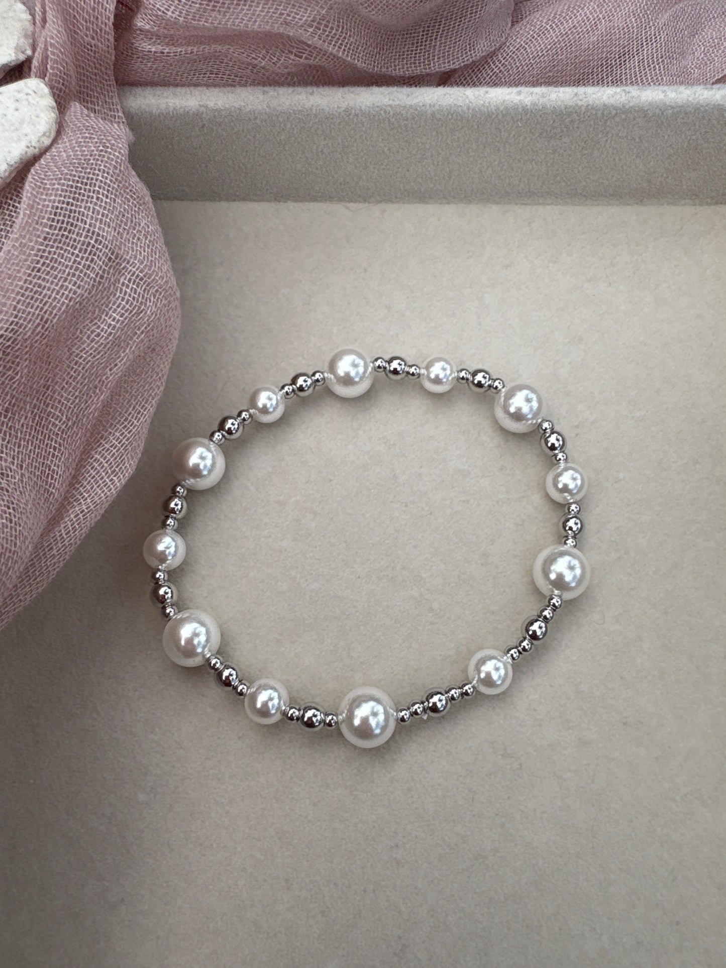 Pearl Beaded Bracelet