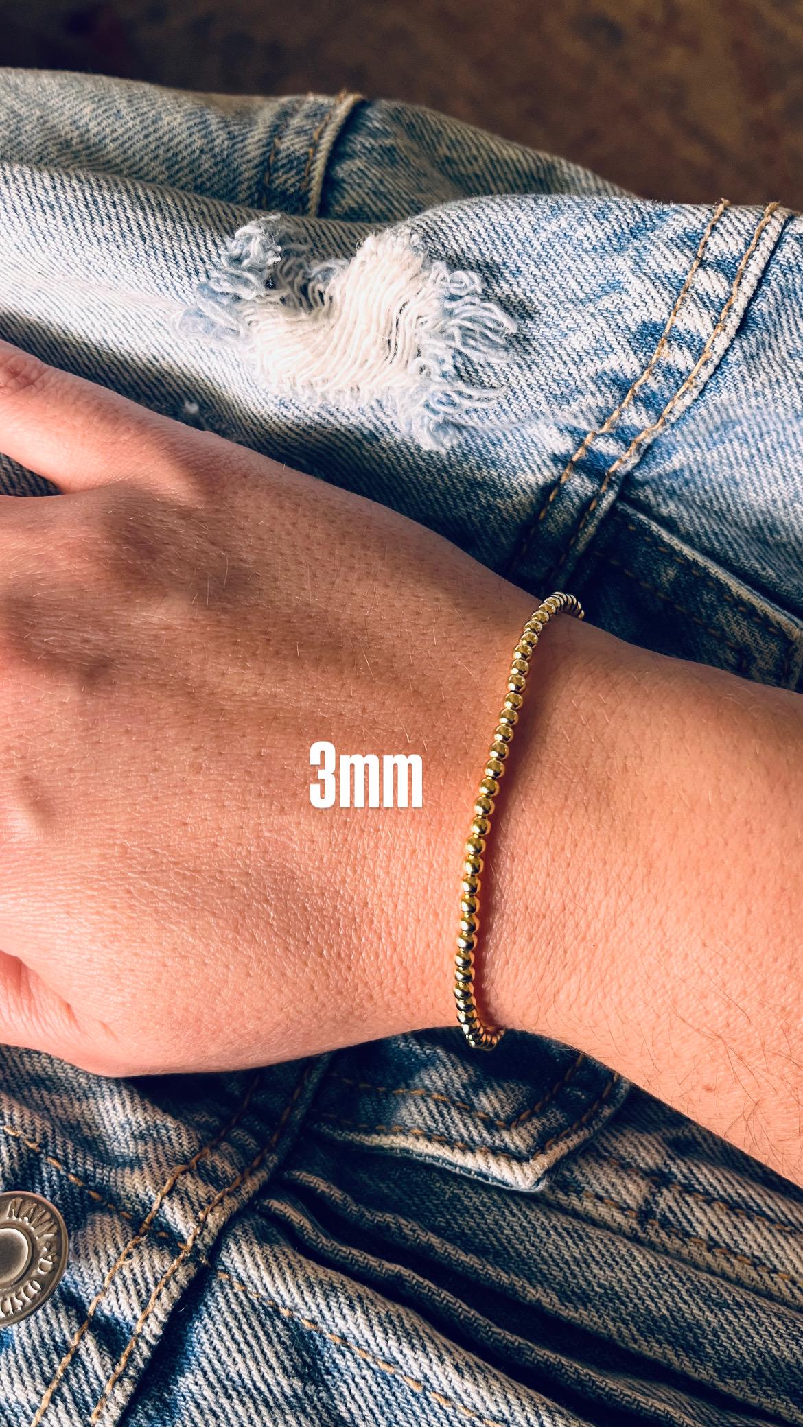 Gold plated Beaded Bracelets