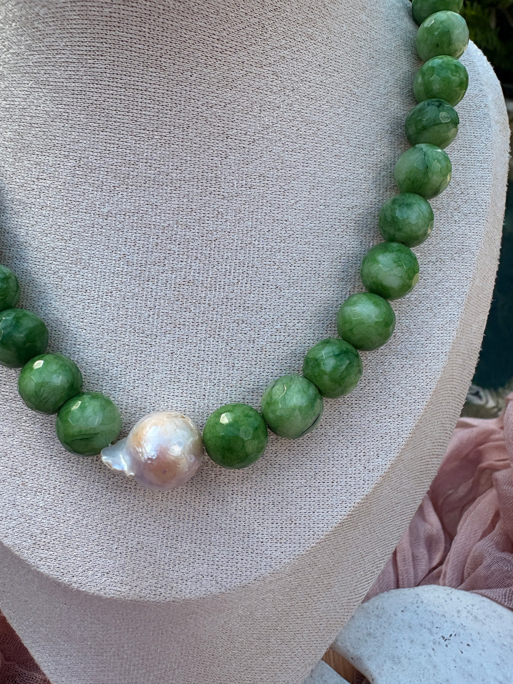 Green Goddess Necklace - Sky’s Gem Box