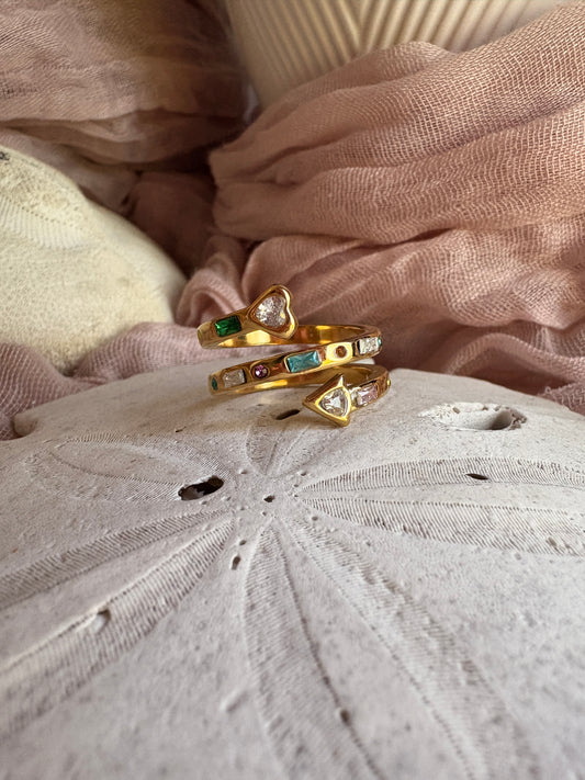 Rainbow Wrap Ring