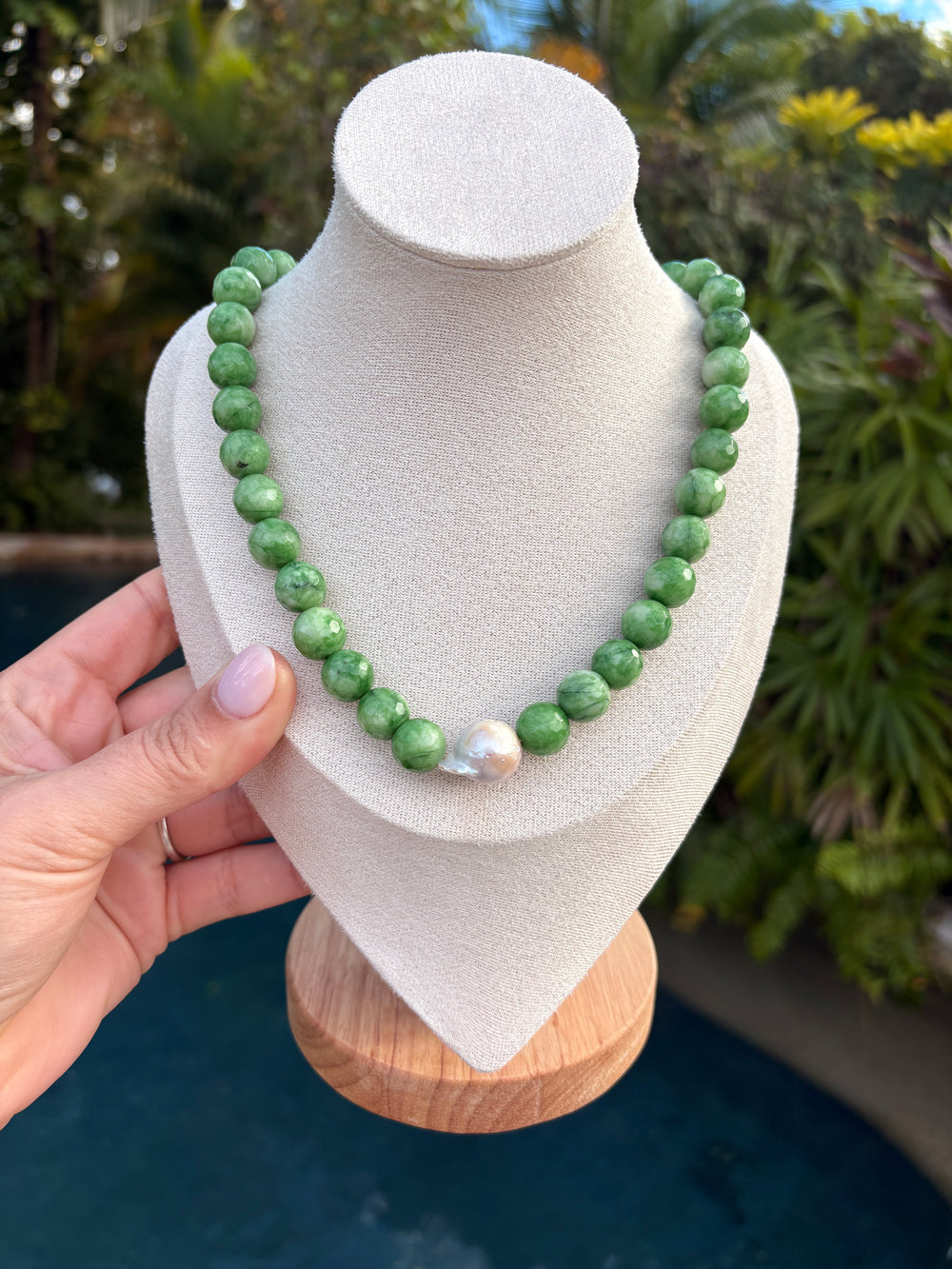 Green Goddess Necklace - Sky’s Gem Box