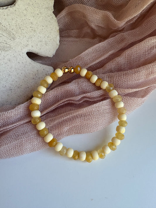 Kids- Sunshine Beaded Bracelet