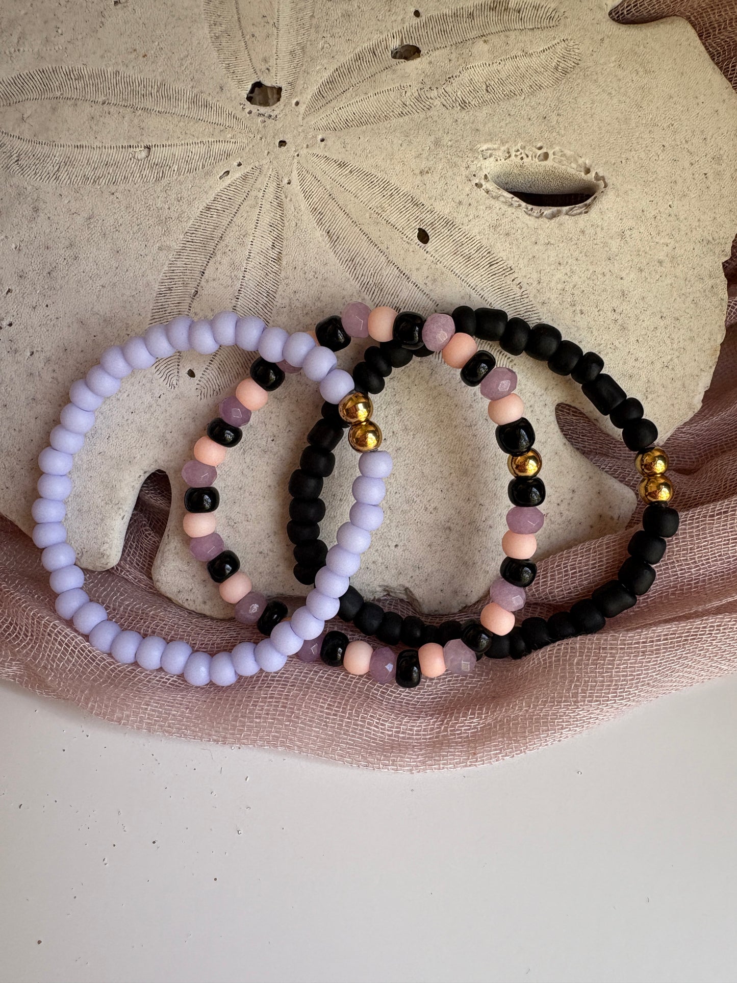 Kids- Matte Black Bracelet