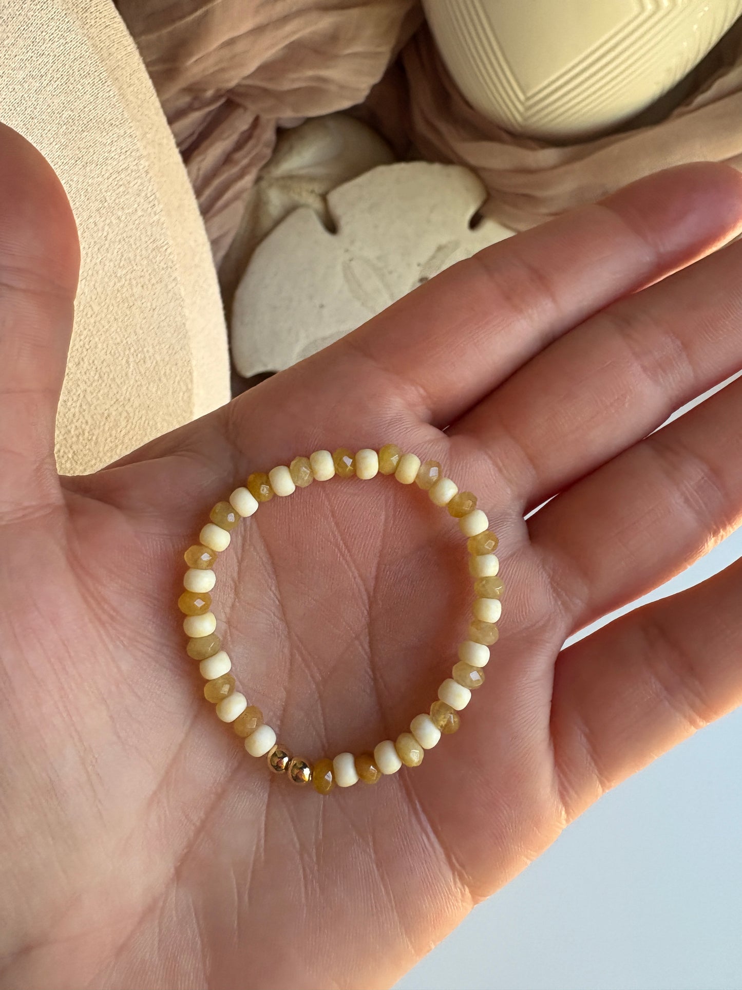 Kids- Sunshine Beaded Bracelet