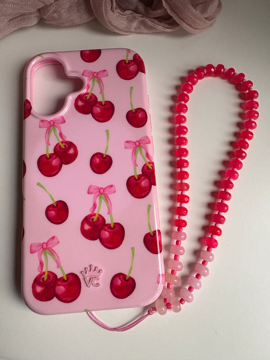 Cherry Pie Phone Strap