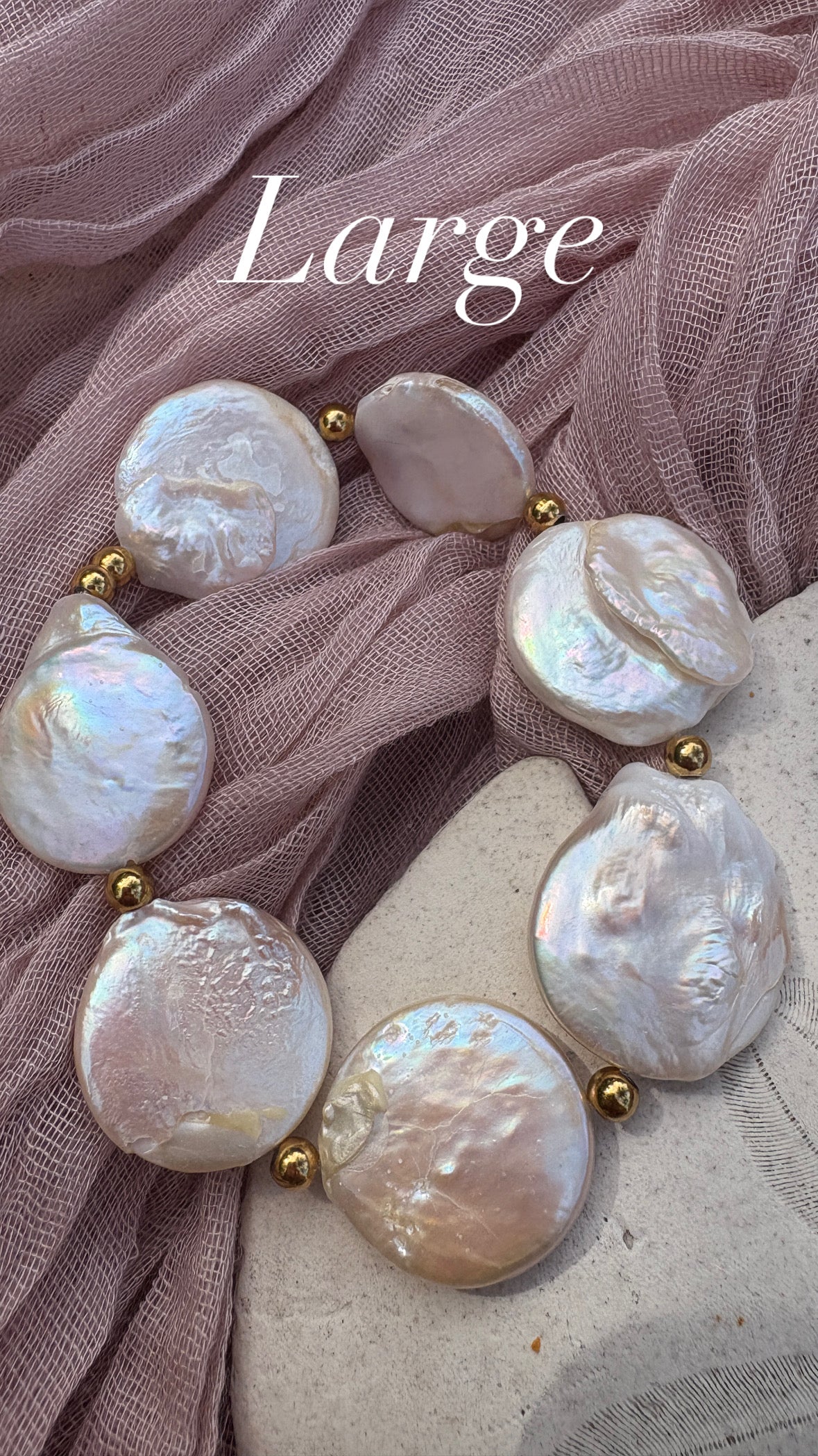 Coin Pearl Bracelet