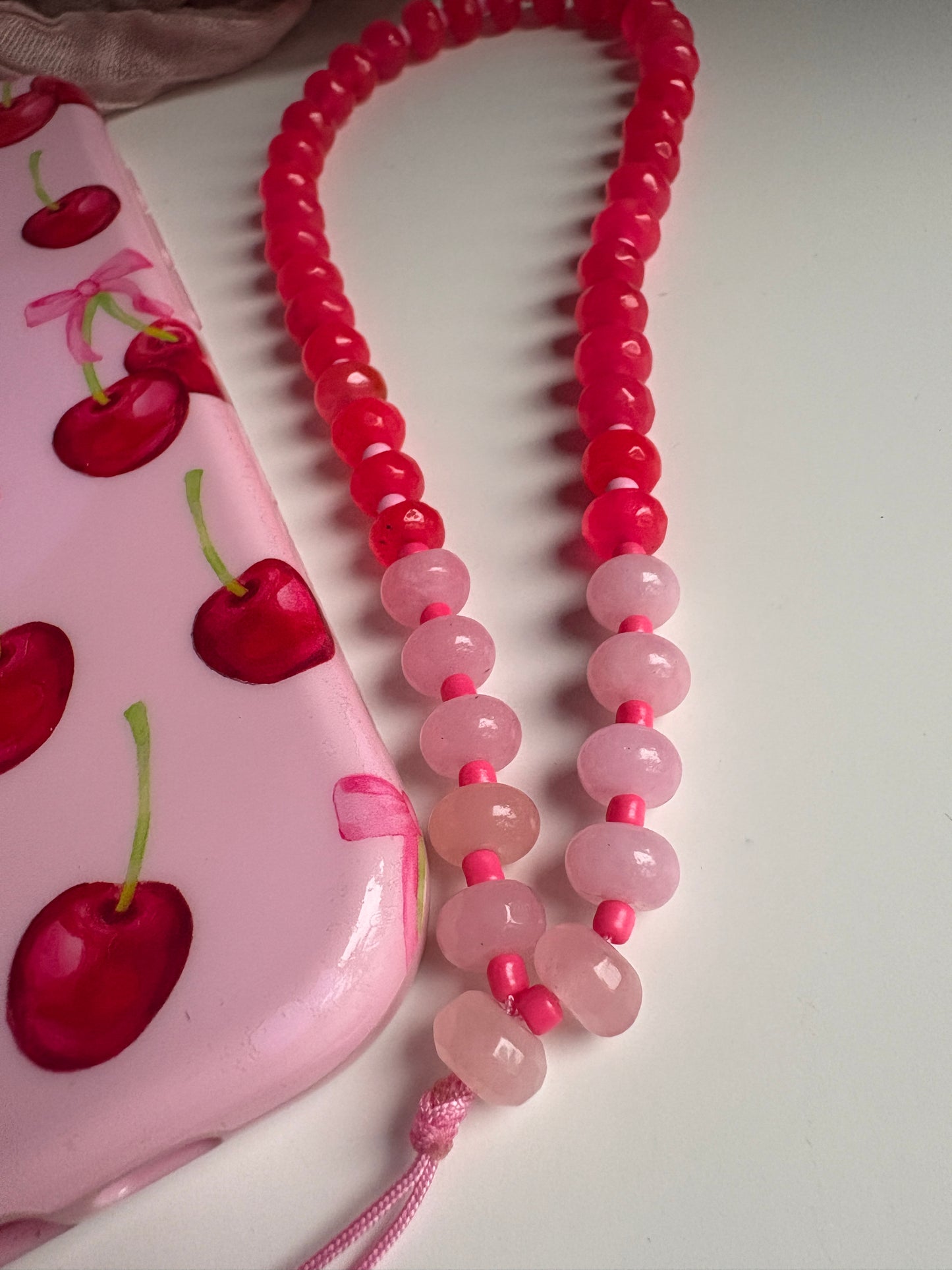 Cherry Pie Phone Strap