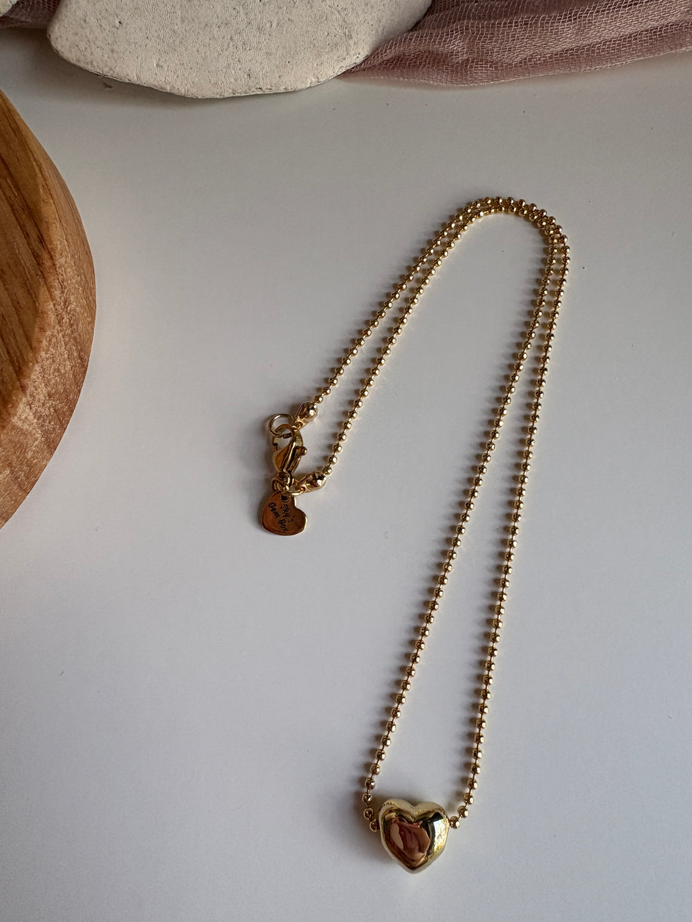 Toddler Heart Necklace - Sky’s Gem Box