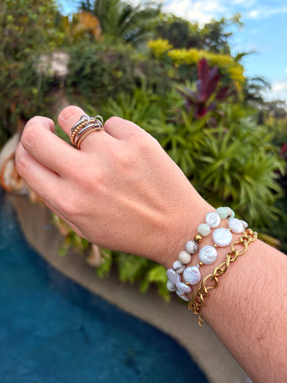 Sea Breeze Amazonite 6mm Bracelet - Sky’s Gem Box