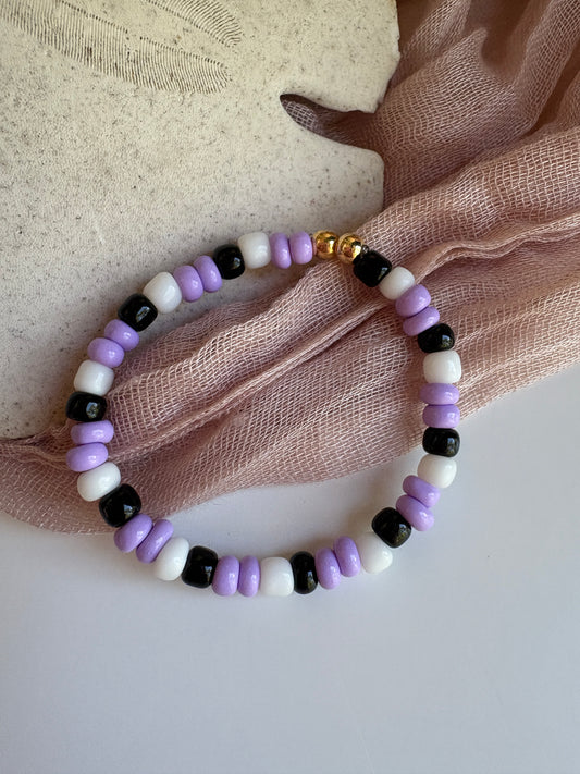 Kids- Halloween Glass Beads Bracelet