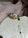 Alternating Heart Stacking Ring - Sky’s Gem Box