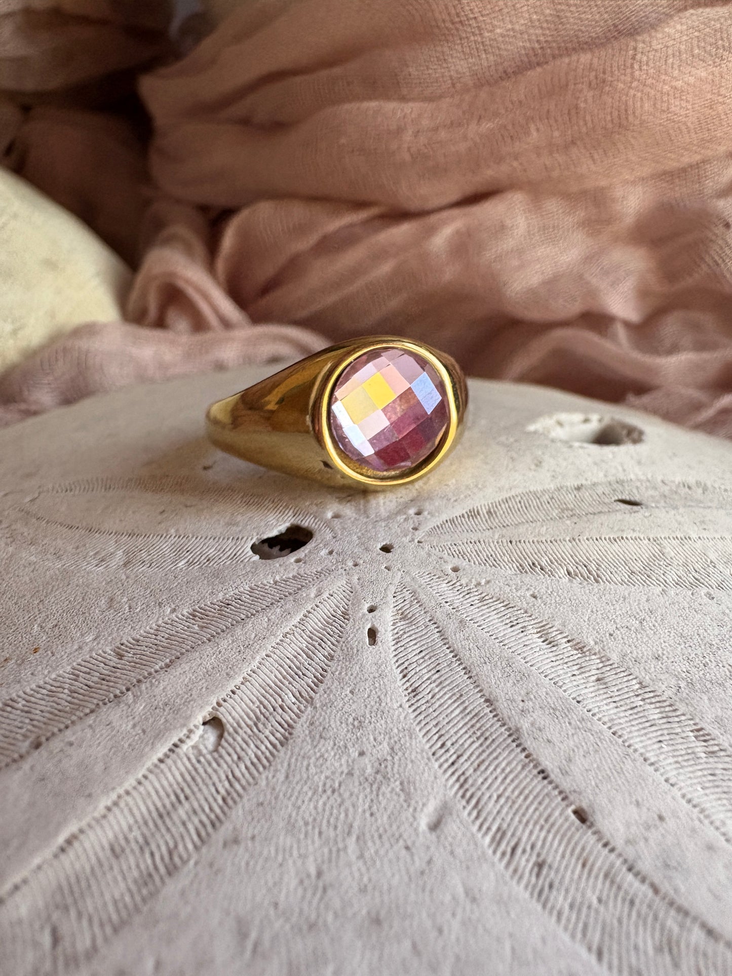 Gemstone Signet Ring