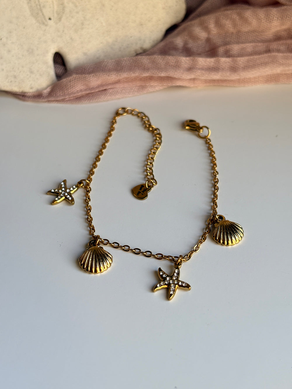 Dainty Nautical Charm Bracelet - Sky’s Gem Box
