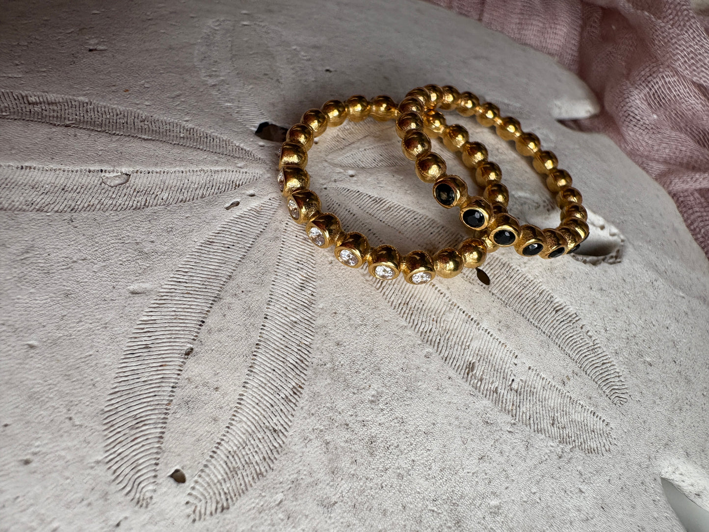 Beaded Stacking Ring