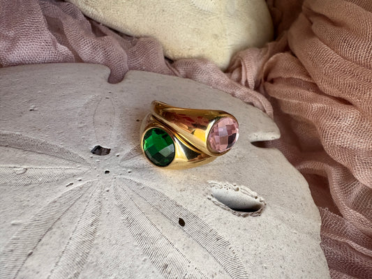 Gemstone Signet Ring