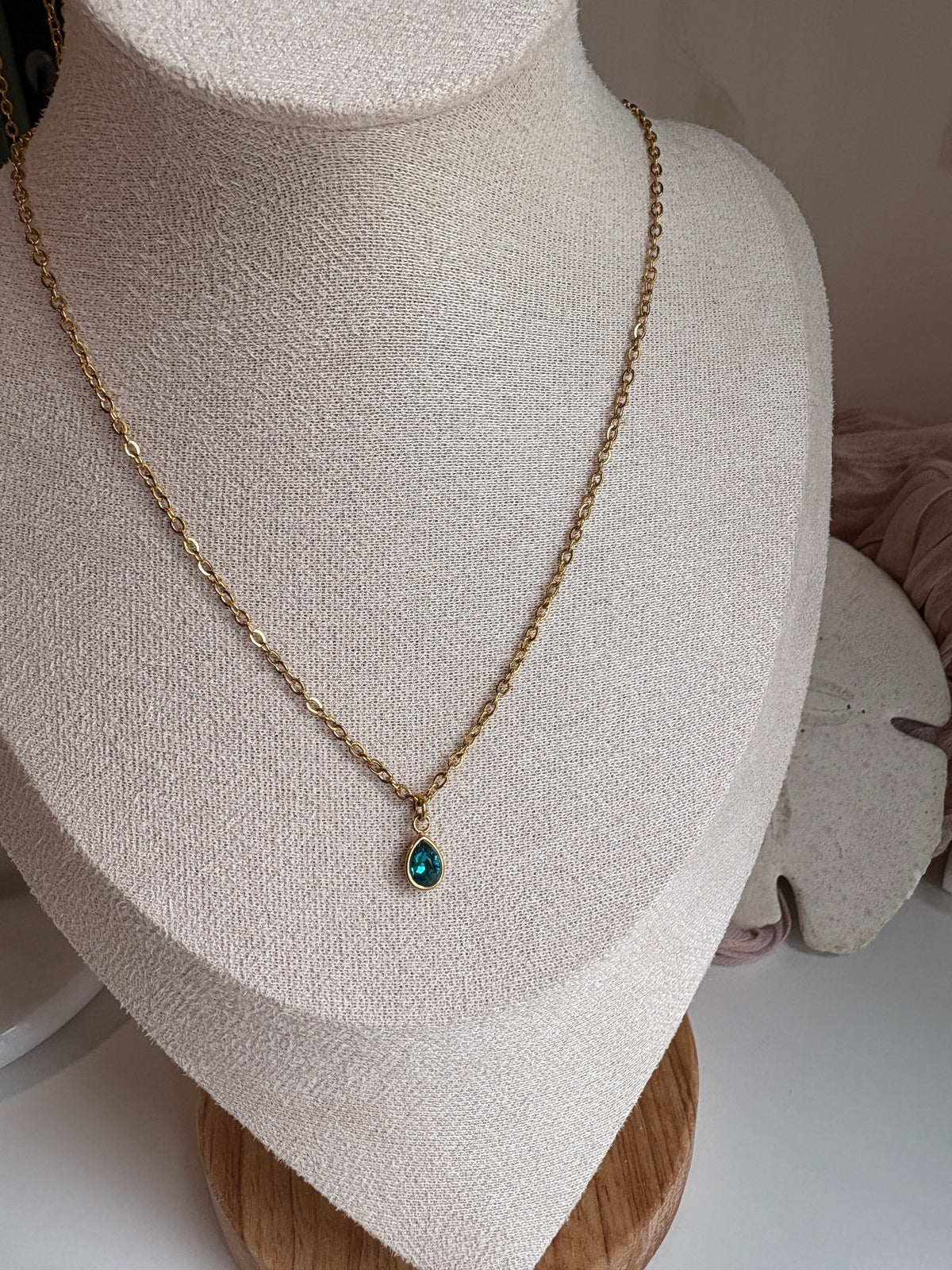 BirthStone Necklace - Sky’s Gem Box