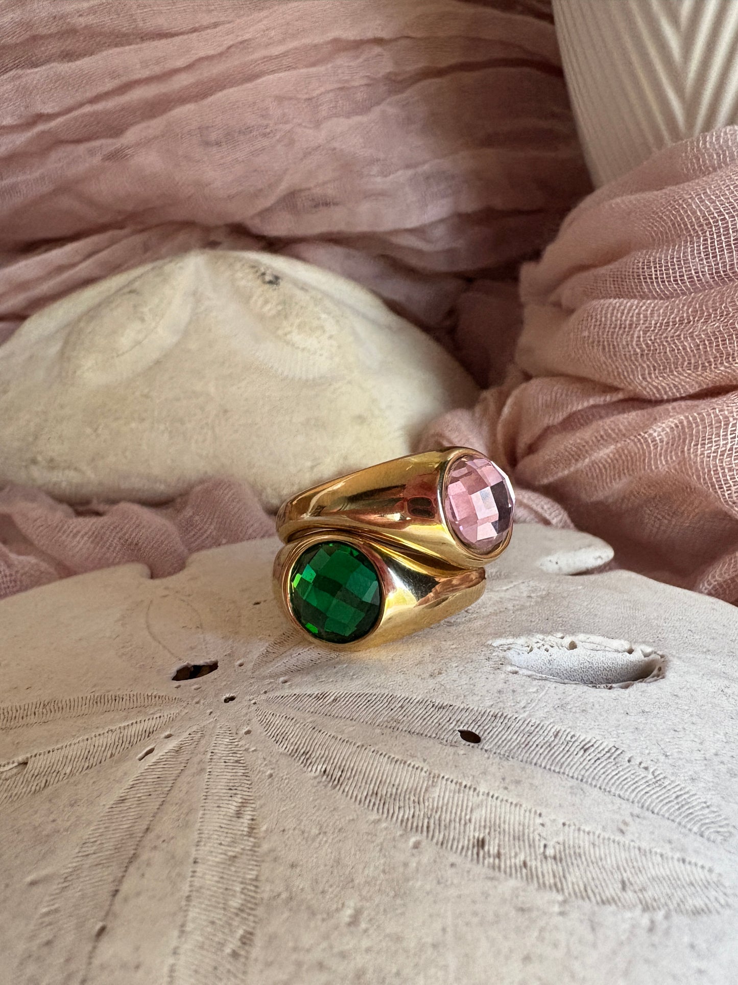 Gemstone Signet Ring