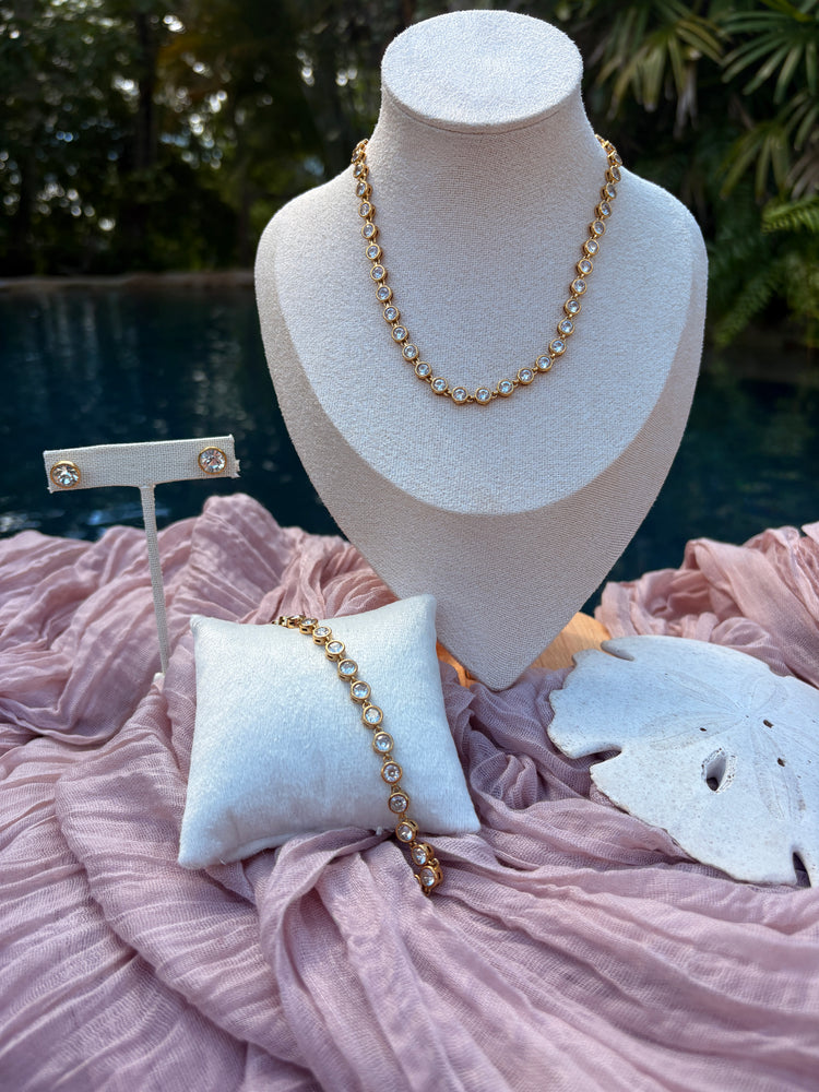 Round Bezel Crystal Set - Sky’s Gem Box