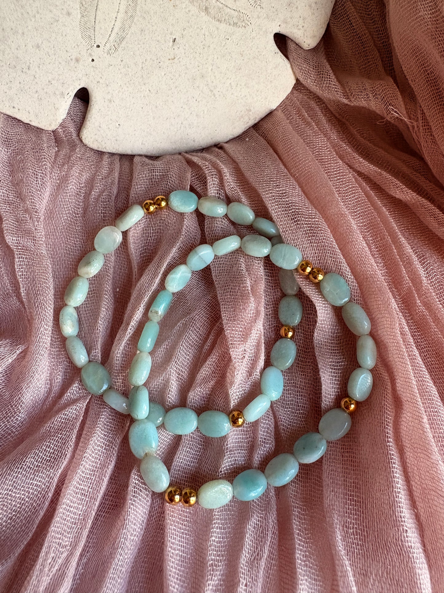 Sea Breeze Amazonite Bracelet Set