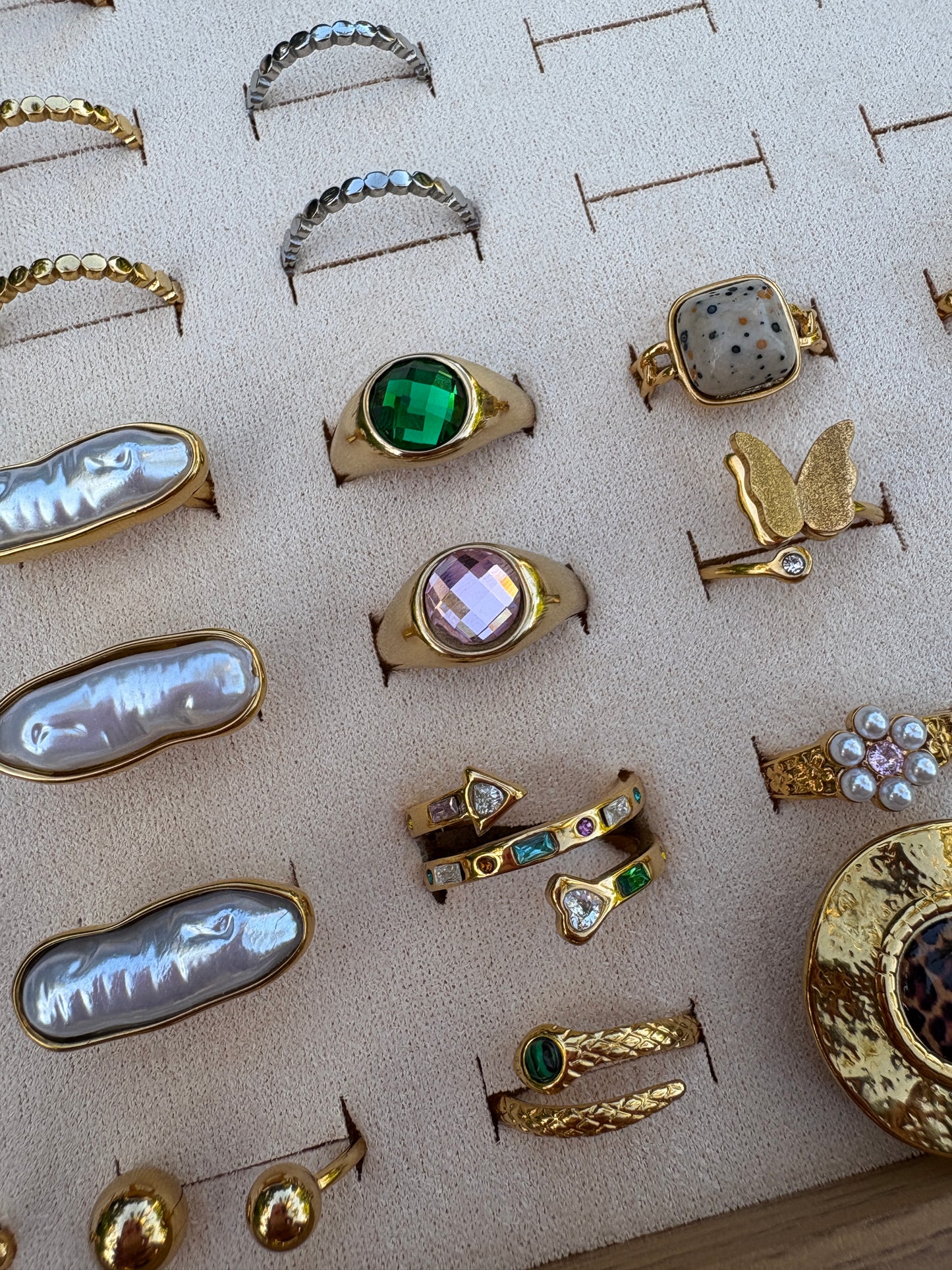Gemstone Signet Ring